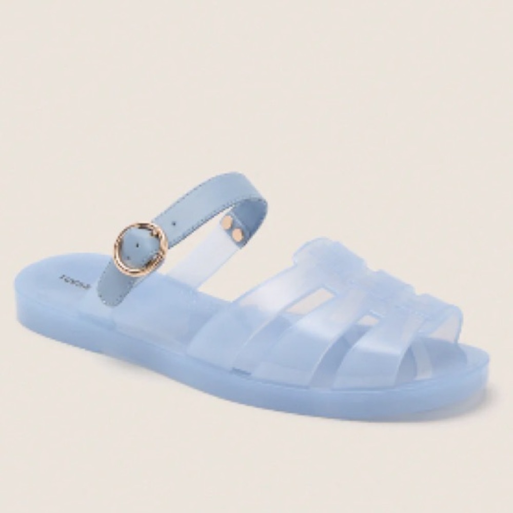 Tuckernuck Riley Jelly Slide baby blue